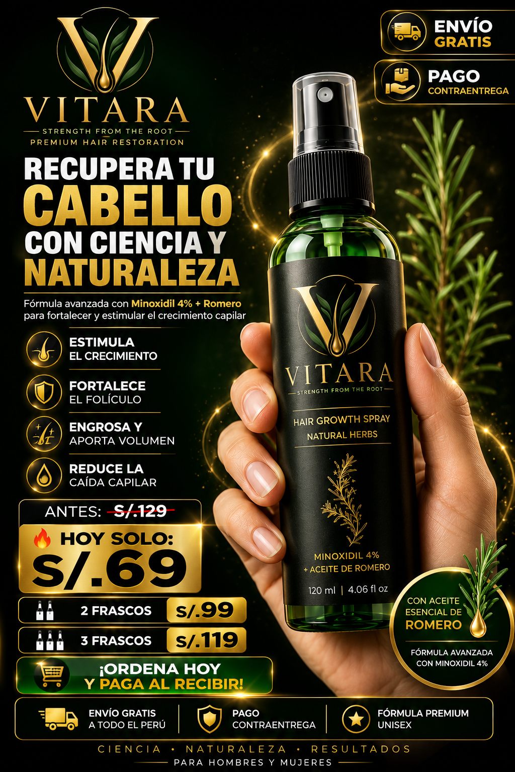 vitara balsamo para el cabello